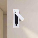 2 mẫu đèn LED đọc sách đầu giường âm tường phòng ngủ