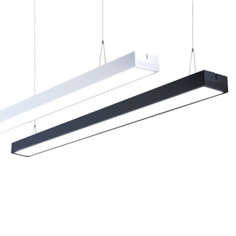 Đèn LED treo thả trần văn phòng dài 1.2m ánh sáng trắng 6000K (D70*H40 ...